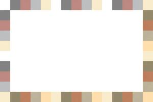Rectangle frame vintage pattern design template. Border designs plaid fabric texture. Scottish tartan background for collage art, gif card, handmade crafts. vector
