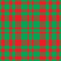 Tartan plaid pattern seamless. Print fabric texture. Check background. vector