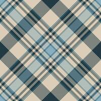 Display check texture seamless, surface background pattern . Filigree plaid fabric tartan textile in light and dark colors. vector