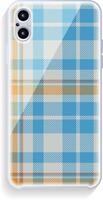Smartphone cover design mockup. Template geometric pattern for mobile phone back part. Flat design. vector