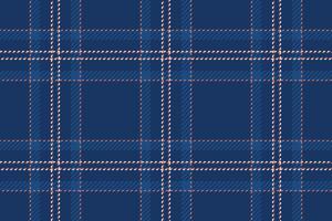 List texture background textile, multicultural fabric pattern tartan. Messy seamless check plaid in blue and red colors. vector