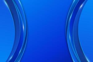 Gradient blue circle abstract background. Business background with blue circles frame design vector