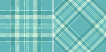 Pattern fabric seamless of texture textile check with a tartan background plaid. Set in winter colors. Fashion bandanas for a cool style. vector