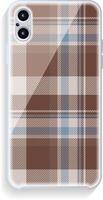 Smartphone cover design mockup. Template geometric pattern for mobile phone back part. Flat design. vector
