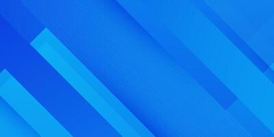 Abstract blue overlap shadow background. Papercut style with straight line and shadow pattern. Blue background with trendy pattern design. vector