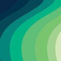 A green and blue background with waves vector