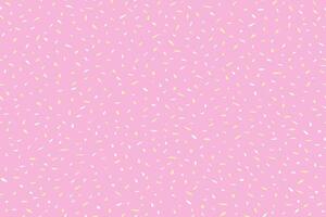 Cute polka dots on a pastel pink background. Minimalist seamless pattern with abstract shapes spots, drops, circular, snowflakes. Plain texture ornament. hand drawn. vector