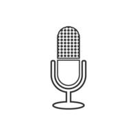Microphone icon, line icon, microphone, microphone icon, microphone icon, microphone icon, microphone vector