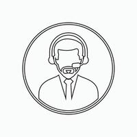 Call center operator icon, call center operator, call center operator, call center operator, call center vector