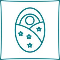 Swaddle Time Icon Design vector