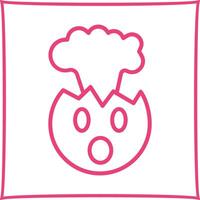 Exploding Head Icon Design vector