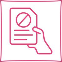 Resignation Icon Design vector
