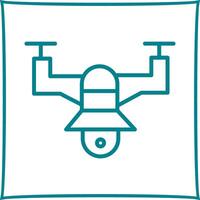 Drone Photography Icon Design vector