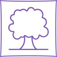 Deciduous Tree Icon Design vector
