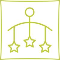 Crib Dreams Icon Design vector