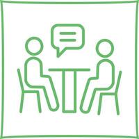 News Interview Icon Design vector