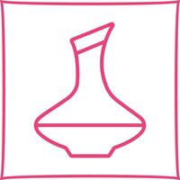Wine Decanter Icon Design vector