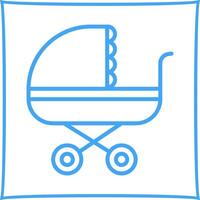 Stroller Time Icon Design vector