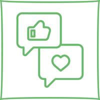 User Feedback Icon Design vector