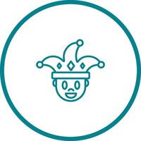 Clown Icon Design vector