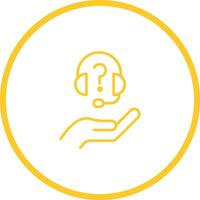 Help Resources Icon Design vector