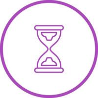 Sand Timer Icon Design vector