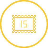 Postage Due Icon Design vector