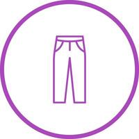 Pants Icon Design vector