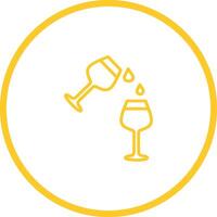 Wine Sip Icon Design vector