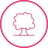 Deciduous Tree Icon Design vector