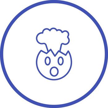 Exploding Head Icon Design vector