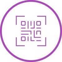 QR Code Generator Icon Design vector