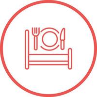 Breakfast in Bed Icon Design vector