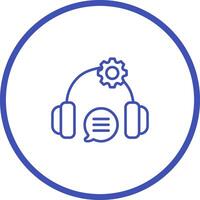 Technical Support Icon Design vector