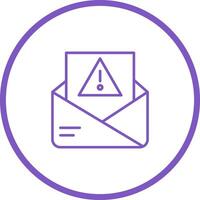 Spam Filter Icon Design vector