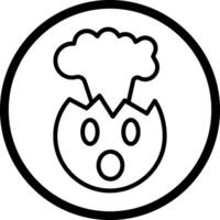 Exploding Head Icon Design vector