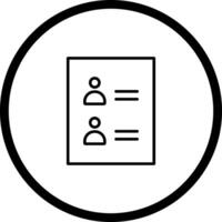 Contact Details Icon Design vector