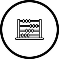 Abacus Icon Design vector