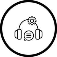 Technical Support Icon Design vector