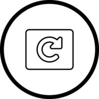 Refresh Symbol Icon Design vector
