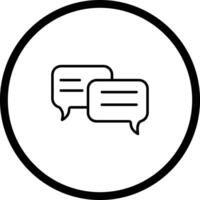Message Bubble Icon Design vector