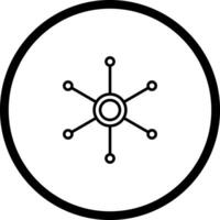 Network Icon Design vector