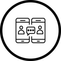 Conversation Icon Design vector