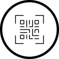 QR Code Generator Icon Design vector
