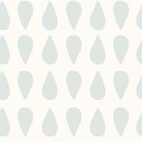 Hand drawn Minimal Neutral Seamless Pattern with Abstract Shapes vector
