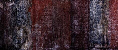Dark Wooden Texture Background with natural patterns, Old dark wooden pattern wall for background, Top View photo