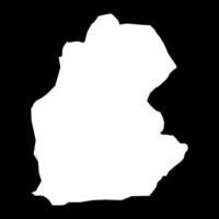 Dashkasan district map, administrative division of Azerbaijan. vector