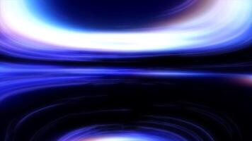 Abstract blue and white horizontal lines creating a futuristic, digital flow effect video