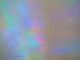 Blurred pastel lights in the room for a cute, minimalist background. photo