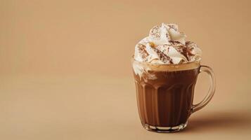 A Whipped Cocoa Delight on a Warm Afternoon photo